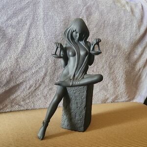 Royal Copenhagen Gray Sculpture with Scales